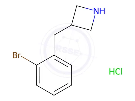 Chemical structure of 3-(2-Bromobenzyl)azetidine