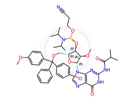 Chemical structure of Phosphoramidites Impurity 17