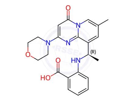 Chemical structure of AZD6482
