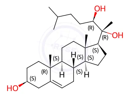 Chemical structure of Cholesterol Impurity 88