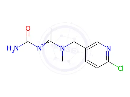 Chemical structure of Acetamiprid Impurity 1