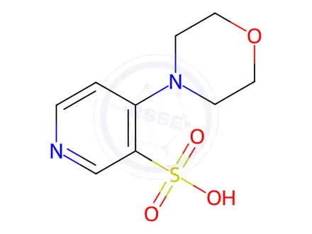 Chemical structure of 4-Morpholinopyridine-3-sulfonic acid
