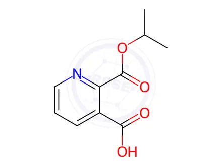 Chemical structure of 2-(isopropoxycarbonyl)nicotinic acid