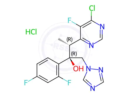 Chemical structure of Voriconazole Impurity 178