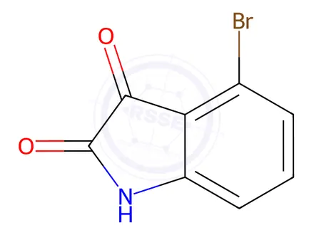 Chemical structure of Isatin Impurity 15 (4-Bromoisatin)