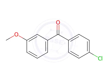 Chemical structure of Fenofibrate Impurity 12