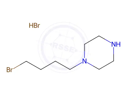 Chemical structure of 1-(4-Bromobutyl)piperazine