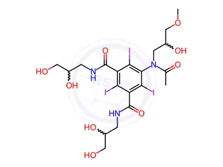 Chemical structure of Iodixanol Impurity 12