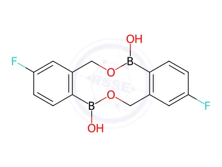 Chemical structure of Tavaborole Impurity D
