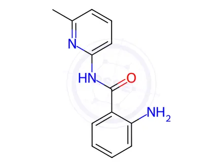 Chemical structure of 2-Amino-N-(6-methylpyridin-2-yl)benzamide dihydrochloride