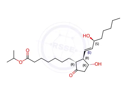 Chemical structure of Alprostadil (Prostaglandin E1) Impurity 8