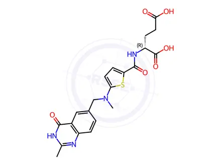 Chemical structure of Raltitrexed Impurity 1