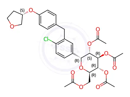 Chemical structure of Empagliflozin Impurity 115