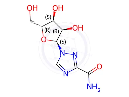 Chemical structure of Ribavirin Impurity B