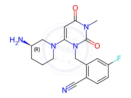 Chemical structure of Trelagliptin
