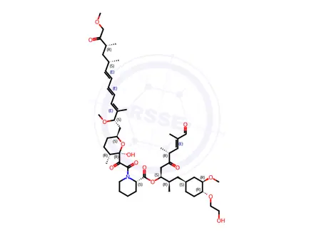 Chemical structure of Everolimus Impurity 012-99