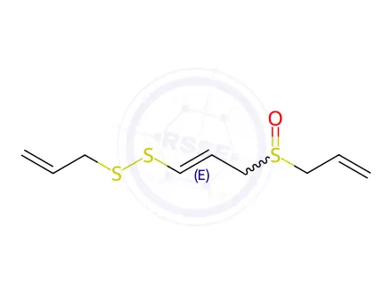 Chemical structure of E/Z Ajoene