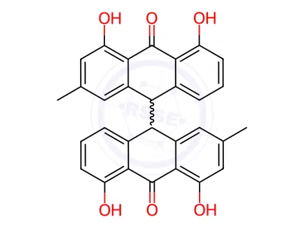 Chemical structure of Anthraquinone Impurity 3