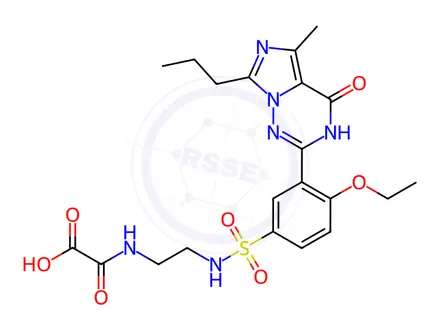 Chemical structure of Vardenafil Impurity 4