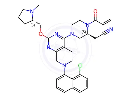 Chemical structure of Adagrasib Impurity 3