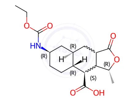 Chemical structure of Vorapaxar Impurity A