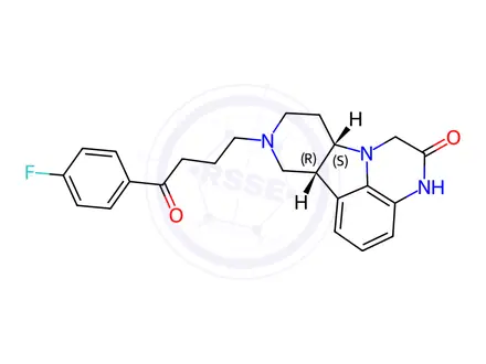 Chemical structure of Lumateperone Impurity 4