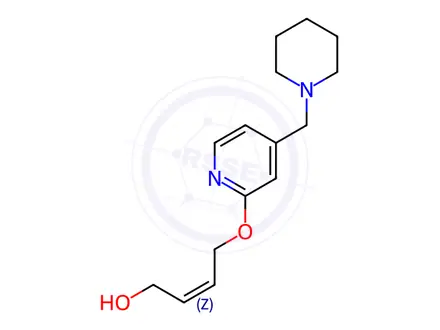 Chemical structure of Lafutidine Impurity 22