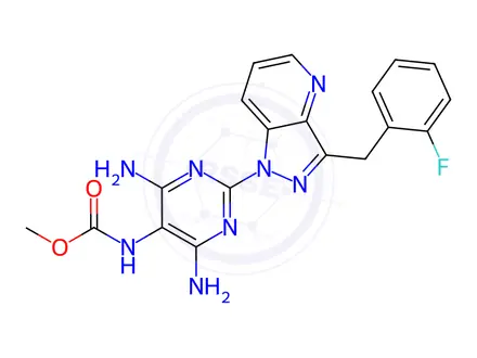 Chemical structure of Riociguat Impurity 71