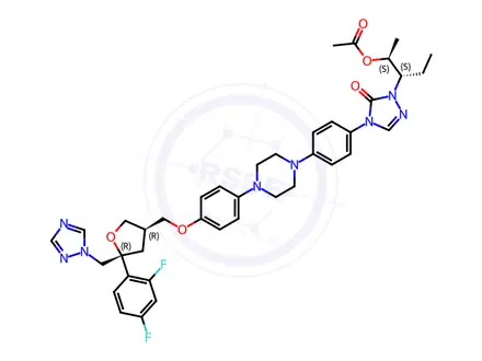 Chemical structure of Posaconazole Impurity 105