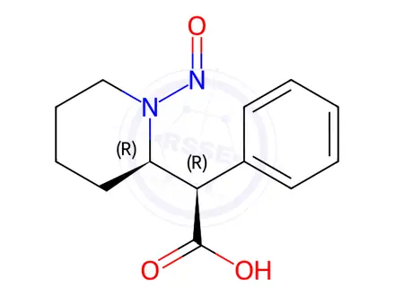Chemical structure of Methylphenidate Hydrochloride Impurity 19 (N-Nitroso Methylphenidate Hydrochloride EP Impurity A)