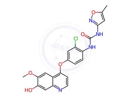 Chemical structure of Tivozanib Impurity 14