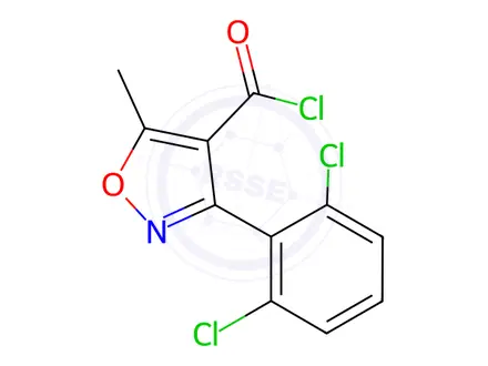 Chemical structure of Cloxacillin Impurity 11