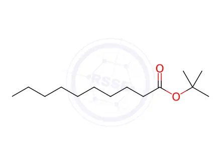 Chemical structure of tert-Butyl decanoate