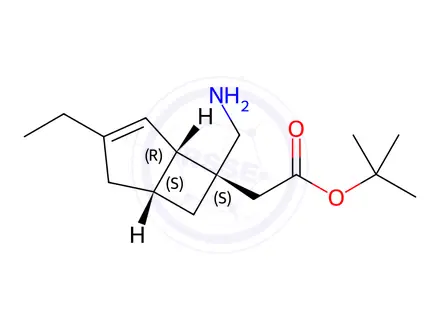 Chemical structure of Mirogabalin Impurity 20