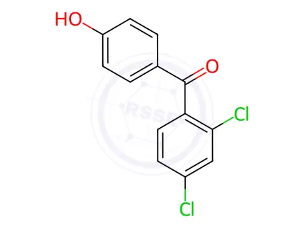Chemical structure of Fenofibrate Impurity 10
