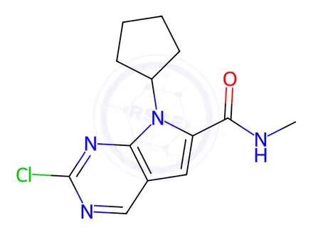 Chemical structure of Ribociclib Succinate Impurity 3