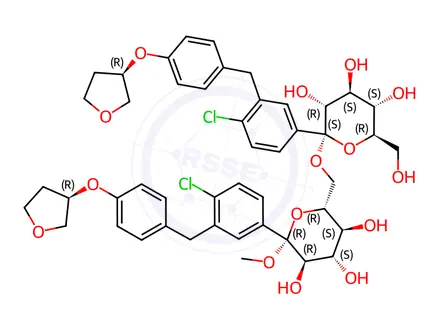 Chemical structure of Empagliflozin Impurity 142