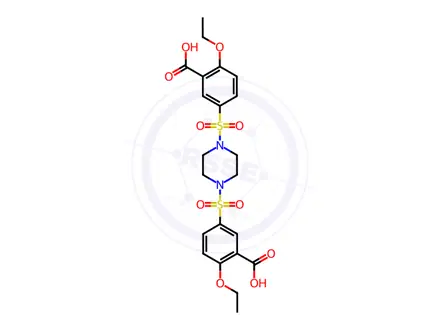 Chemical structure of Sildenafil Impurity 101