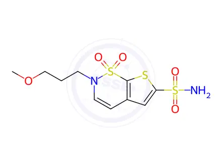 Chemical structure of Brinzolamide Impurity3