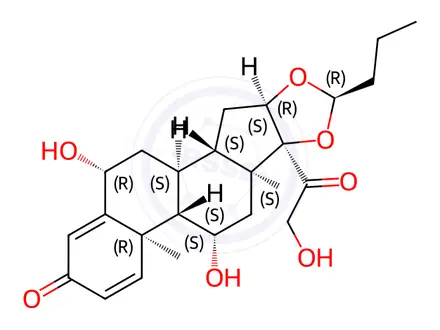 Chemical structure of Triamcinolone Hexacetonide Impurity 6
