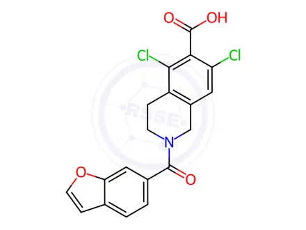 Chemical structure of Lifitegrast Impurity 22