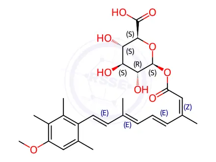 Chemical structure of Acitretin Impurity 17