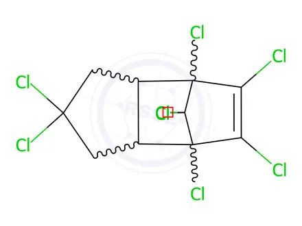 Chemical structure of Chlordane Impurity 8