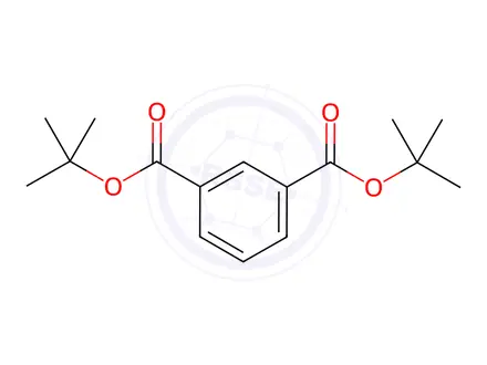 Chemical structure of BIS (TERT-BUTYL) ISOPHTHALATE