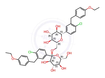 Chemical structure of Dapagliflozin Impurity 49