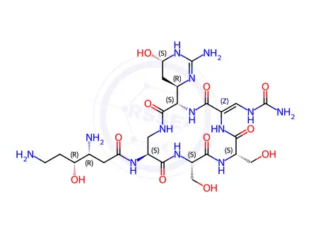 Chemical structure of Viomycin Impurity 2