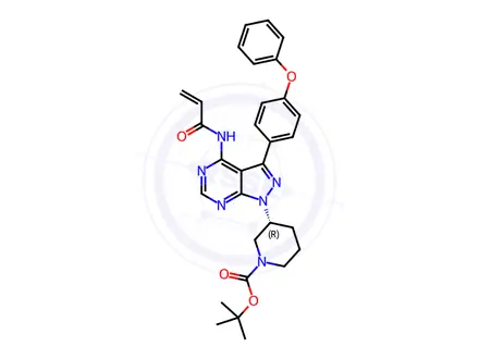 Chemical structure of Ibrutinib Impurity 514