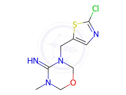 Chemical structure of Thiamethoxam Impurity 9