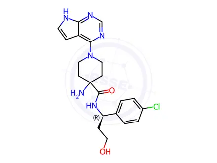 Chemical structure of Capivasertib Impurity 16