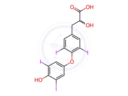 Chemical structure of Levothyroxine Sodium Impurity 25